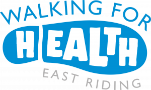 Walking for Health East Riding logo